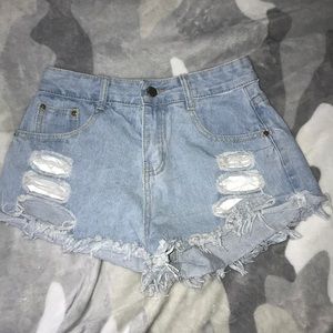 ROMWE denim shorts